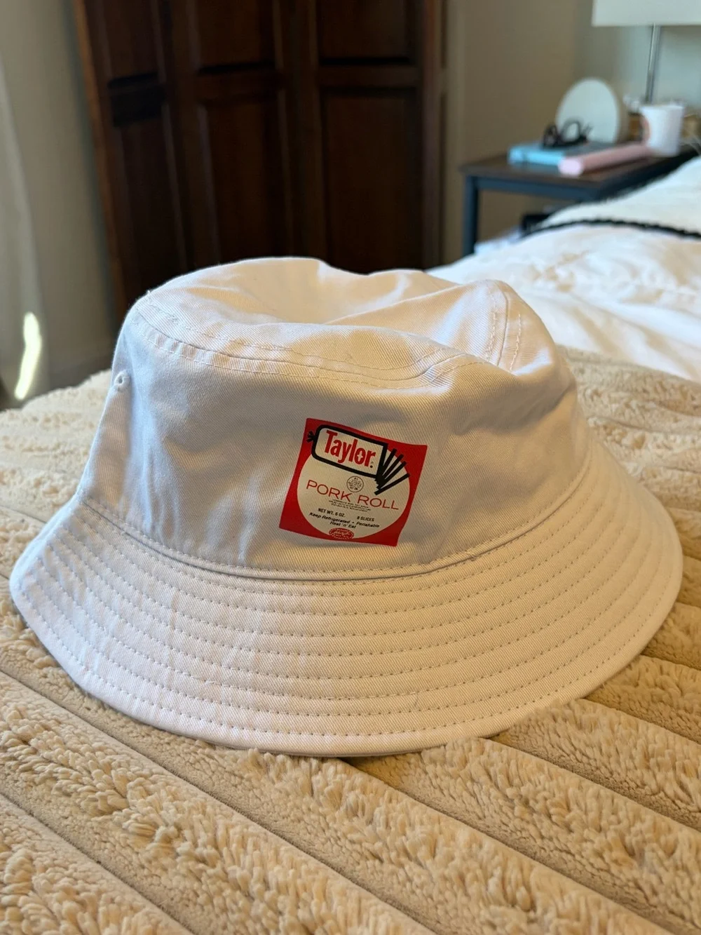 White Bucket Hat